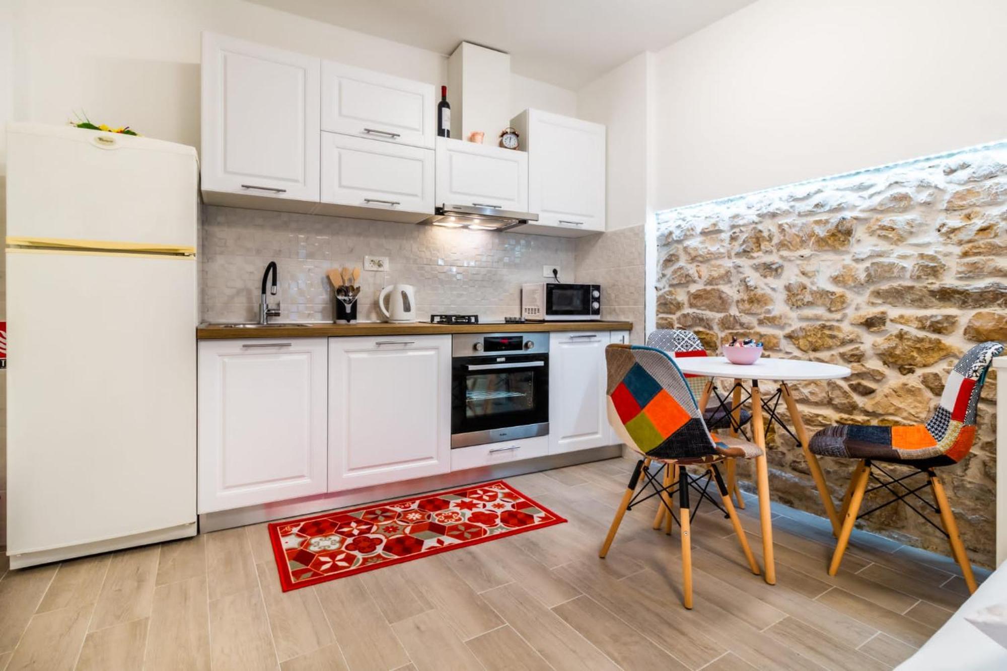 Studio Apartman Mirela Kastel Stafilic Kaštela Extérieur photo